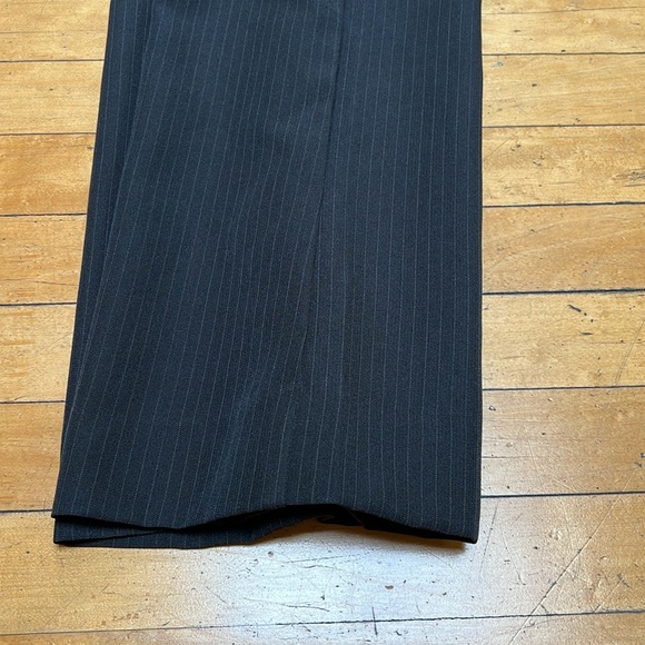 Black pinstripe dress pants - Picture 2 of 9